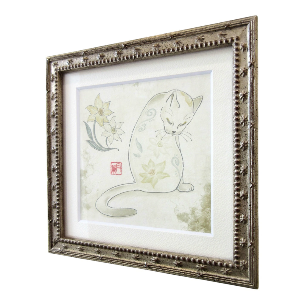 Daffodils and Cats